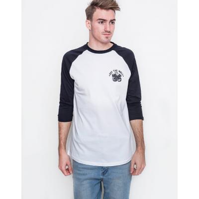 Triko Vans 66 D RAGLAN White / Black