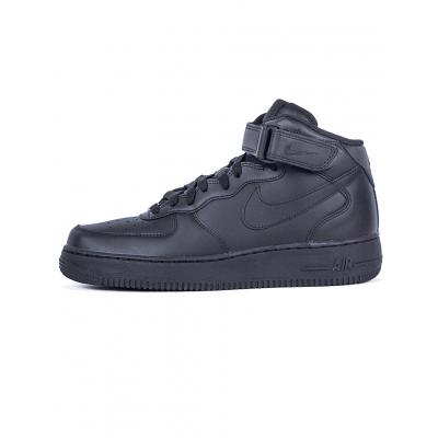 Sneakers - tenisky Nike AIR FORCE 1 MID '07 BLACK/BLACK-BLACK