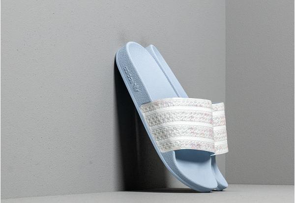 adidas Adilette W Periwinkle/ Ftw White/ Periwinkle