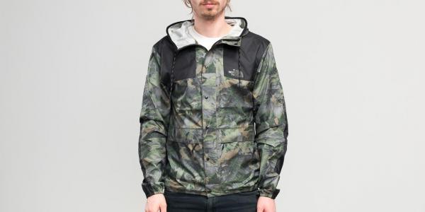 The North Face 1985 Mountain Jacket English Green Camo Print