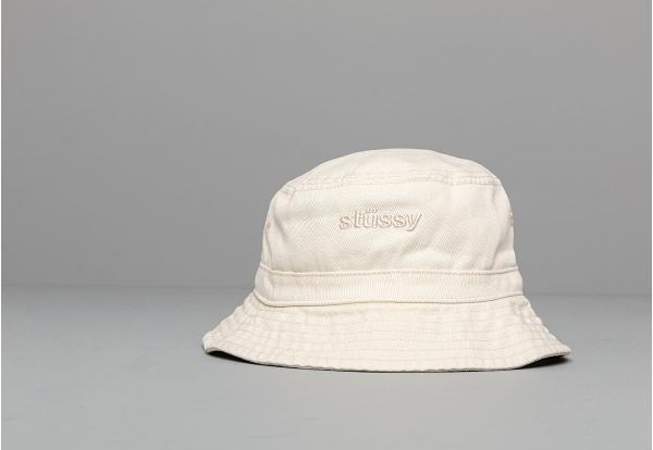Stüssy Aurora Washed Twill Bucket Hat Natural