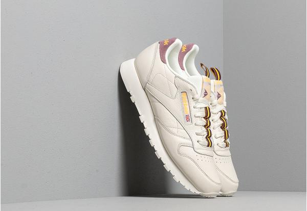 Reebok Classic Leather MU Chalk/ Orchid/ Gold/ Earth