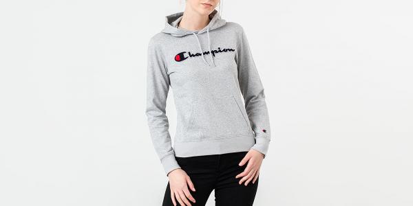 Champion Hoodie Grey