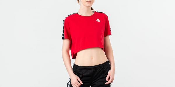 Kappa Banda Apua Tee Red/ Black/ White