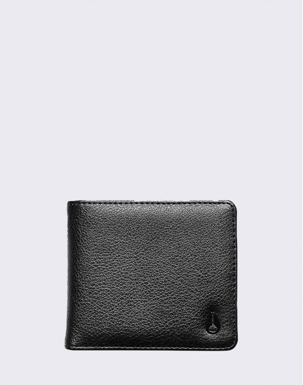 Nixon Cape Vegan Leather Coin Black