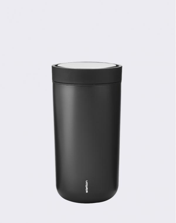 Stelton To Go Click 0,2 l Metallic Black
