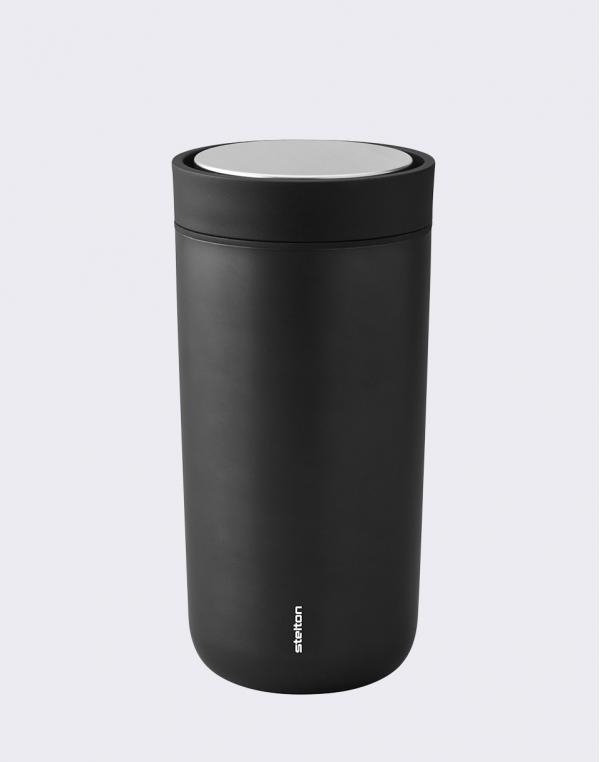 Stelton To Go Click 0,4 l Metallic Black