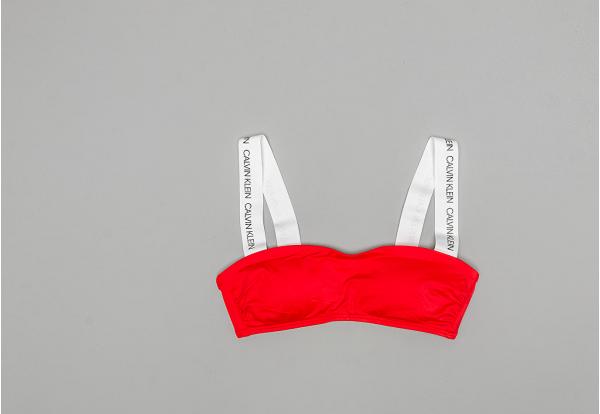 Calvin Klein Bandeau Red