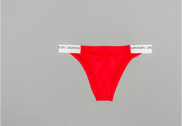 Calvin Klein Cheeky Swim Bikini Red