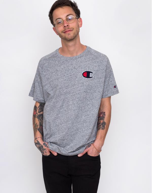 Champion Crewneck T-Shirt Grey XXL