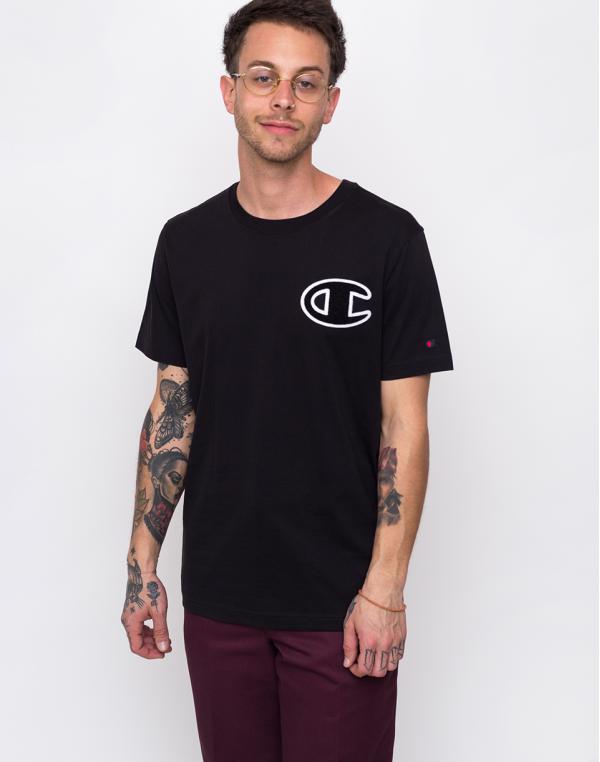 Champion Crewneck T-Shirt Black XXL