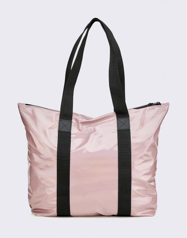 Rains Holographic Tote Bag Rush 29 Holographic Woodrose