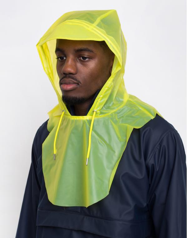 Rains LTD Hood Bib 27 Foggy Neon Yellow S/M