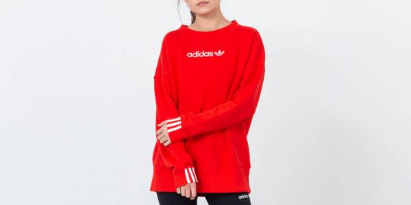 adidas Coeeze Crewneck Active Red