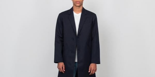 A.P.C. Basile Coat Dark Navy
