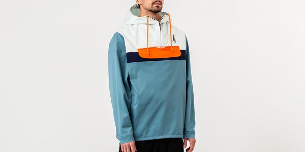 Karhu X R-Collection: “CATCH OF THE DAY” Classic Anorak Tourmaline/ Flamigo