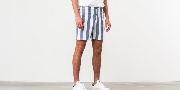Aimé Leon Dore Striped Oxford Shorts Midnight