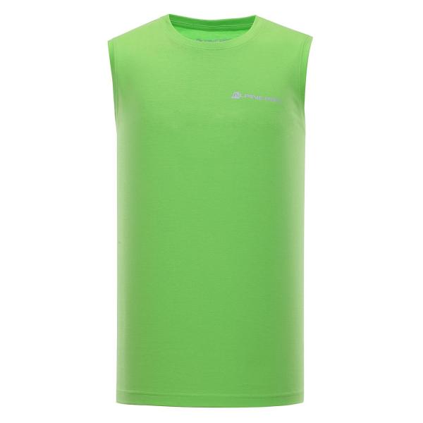 ALPINE PRO SALAZAR 5 ZELENÁ / TYRKYSOVĚ ZELENÁ Pánské Tílko L