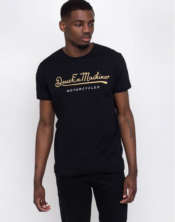 Deus Ex Machina 2nd Base Tee Black S