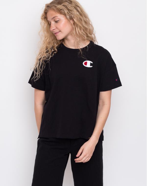 Champion Crewneck T-Shirt Black L