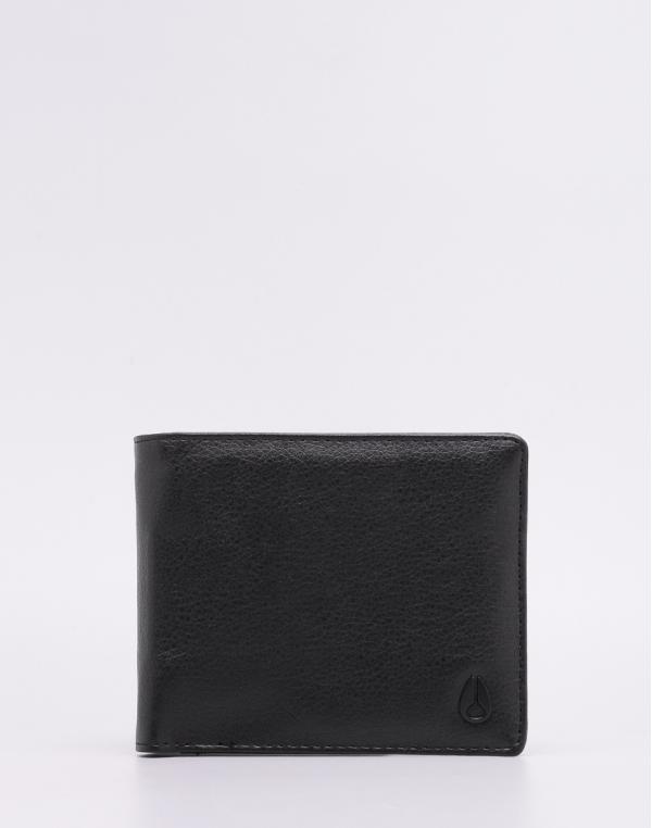 Nixon Pass Vegan Leather Coin Black