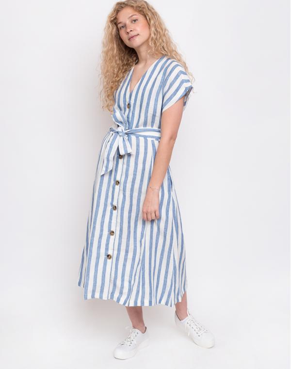Armedangels Saalika Block Stripe Breeze Blue/Off White S