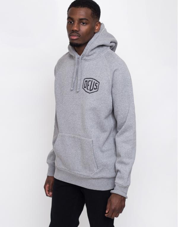 Deus Ex Machina Venice Address Hoodie Grey Marle XL
