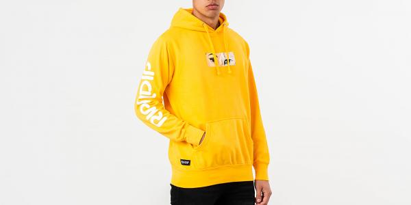 RIPNDIP Mask Hoodie Gold
