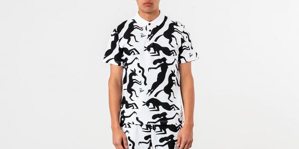 by Parra Workout Woman Horse Tee White