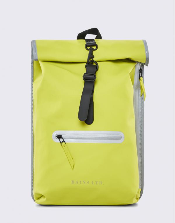 Rains LTD Roll Top Rucksack 28 Neon Yellow