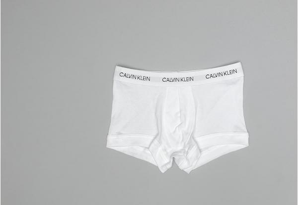 Calvin Klein Low Rise Trunk White
