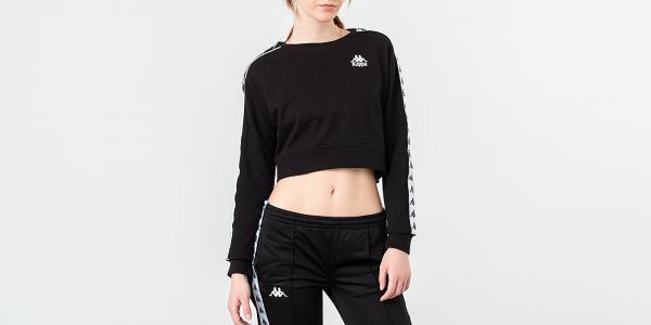 Kappa Banda Ays Crewneck Black/ White
