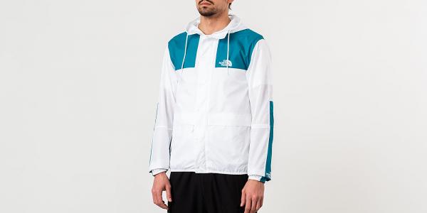 The North Face 1985 Mountain Jacket TNF White/ Crystal Teal