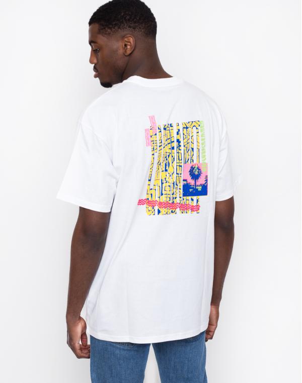 Carhartt WIP Burning Palm Beach T-Shirt White L