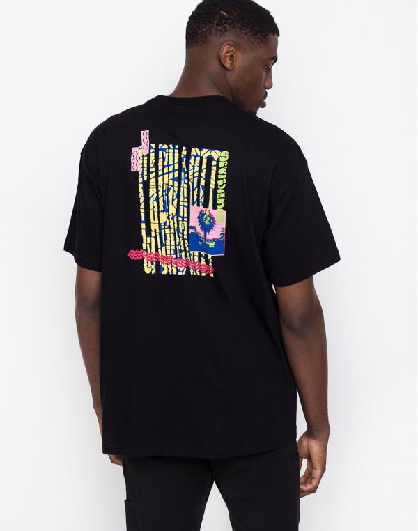 Carhartt WIP Burning Palm Beach T-Shirt Black L