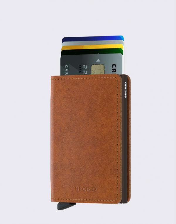 Secrid Slimwallet Original Cognac-Brown