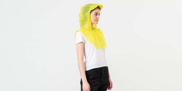 Rains Limited Hood Rib Foggy Neon Yellow