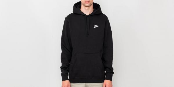 Nike Sportswear Club Fleece Pullover Hoodie Black