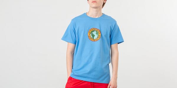 Stüssy Globe Tee Blue
