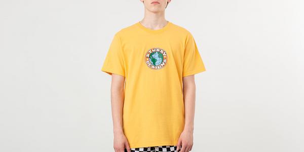 Stüssy Globe Tee Orange
