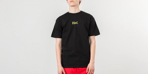 HUF Road To Run Tee Black