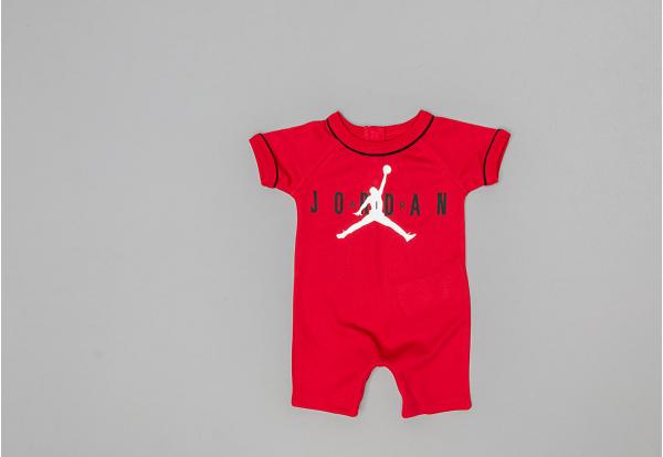 Jordan Jumpman Romper Kinder Body Red