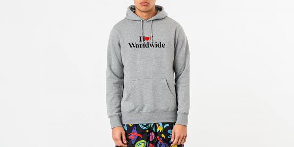 HUF Love Hoodie White