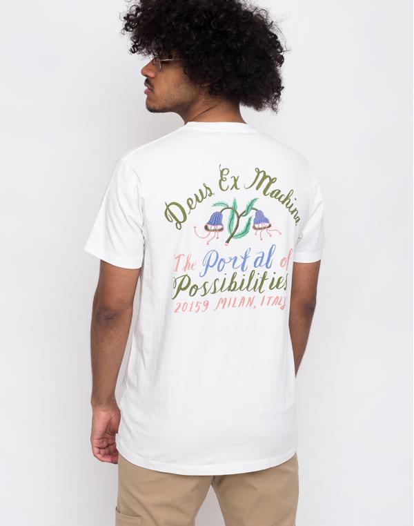 Deus Ex Machina Bjorn Milan Tee Vintage White XL