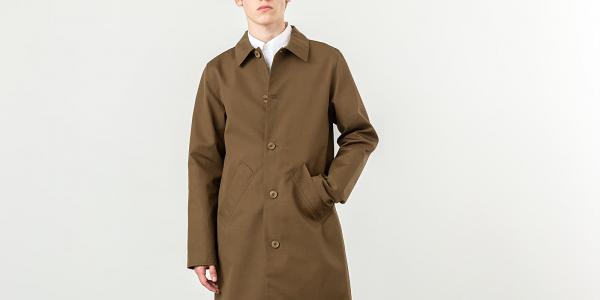 A. P. C. Doktor Coat Khaki