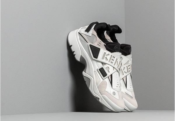 KENZO New Sonic Sneakers White/ Grey/ Black