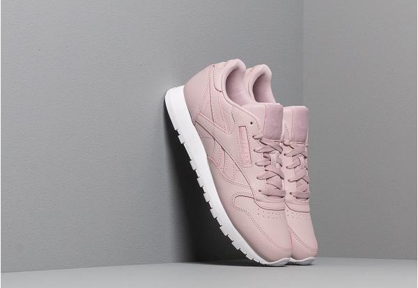 Reebok Classic Leather Ashen Lilac/ White
