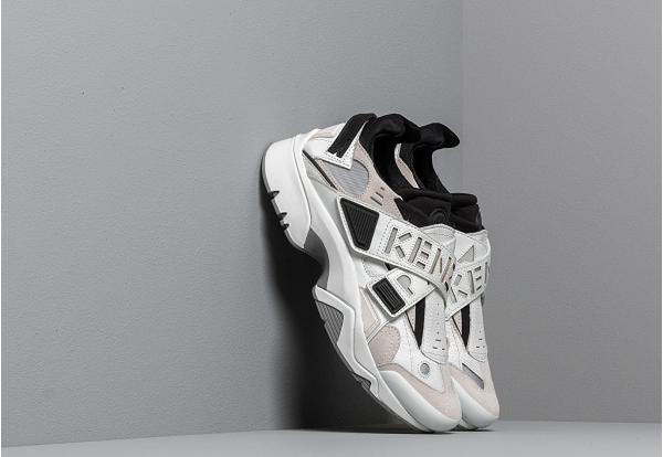 KENZO New Sonic Sneakers White/ Grey/ Black