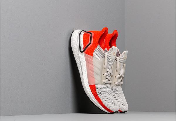 adidas UltraBOOST 19 Raw White/ Ftw White/ Active Orange