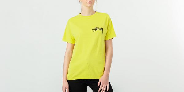 Stüssy American Classics Pig. Dyed Tee Lime